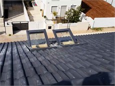 גגות רעפים קרניז בטון