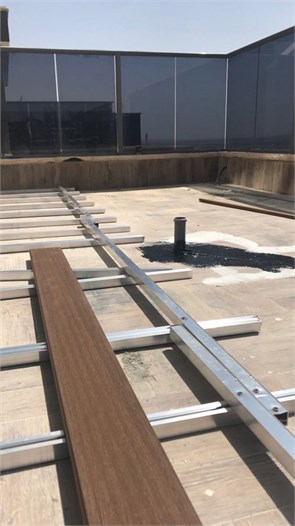  דק סינטטי Exterpark Magnet גוון חום איפאה